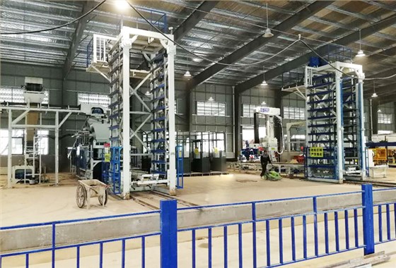 水泥制磚生產線