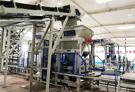 免燒磚制磚機生產線