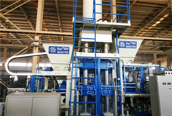 銀馬靜壓磚機設備