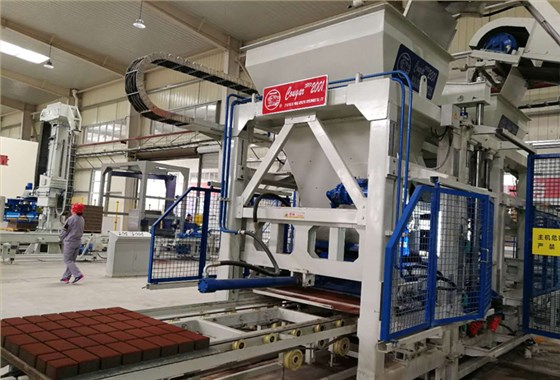 煤矸石免燒磚生產線