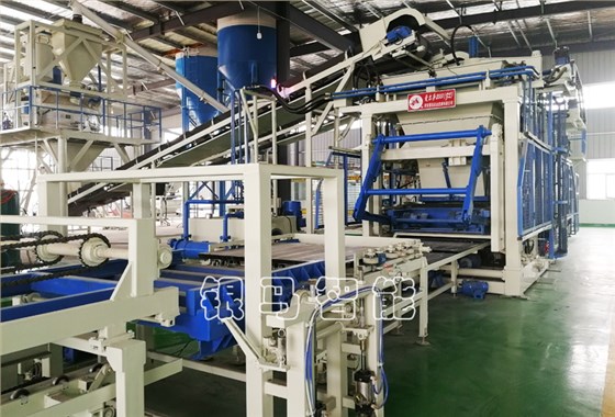 固廢制磚生產線