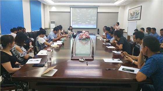 銀馬公司胡總做總結