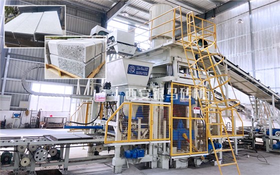 智能化礦渣制磚機械：砌塊磚機實現(xiàn)多種產(chǎn)品的快速轉換生產(chǎn)