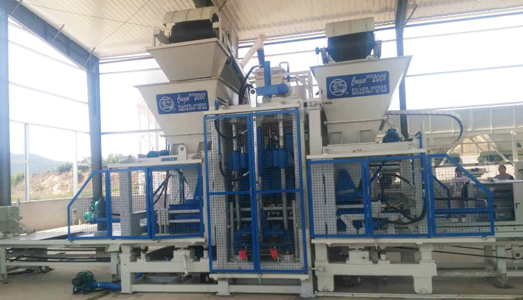 銀馬磚機憑著過硬質量和服務得到了市場認可 銀馬磚機憑著過硬質量和服務得到了市場認可