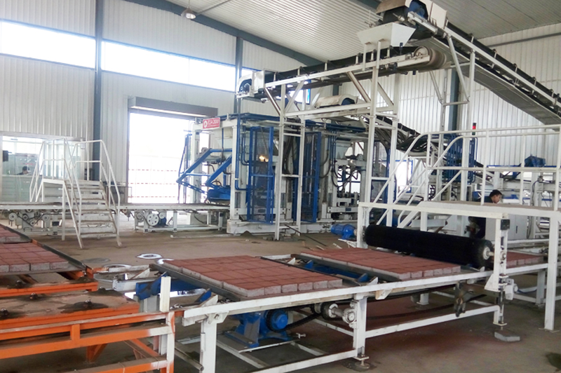 全自動透水磚機設備綠色家園的締造者