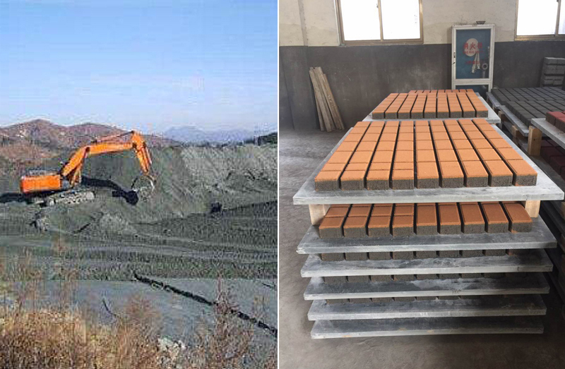 尾礦渣制磚機(jī)擁有巨大的市場潛力