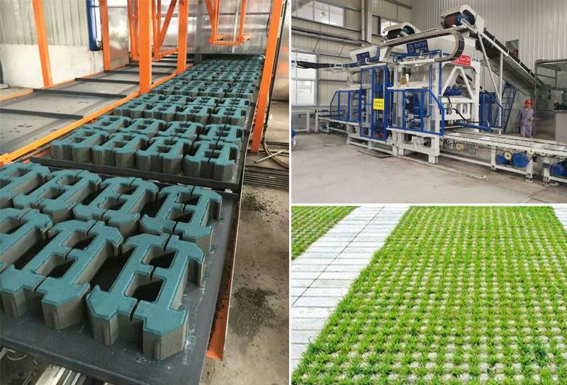 植草磚制磚機配套設備常見故障原因講解