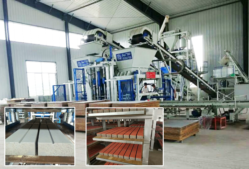 全自動水泥制磚機的自動化體現