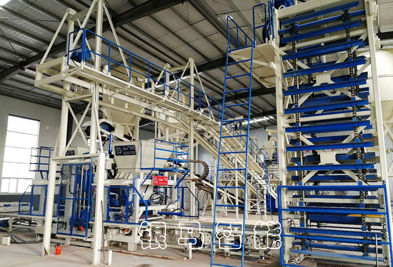 透水磚機生產線正常運轉的操作方法及使用前的檢查細節