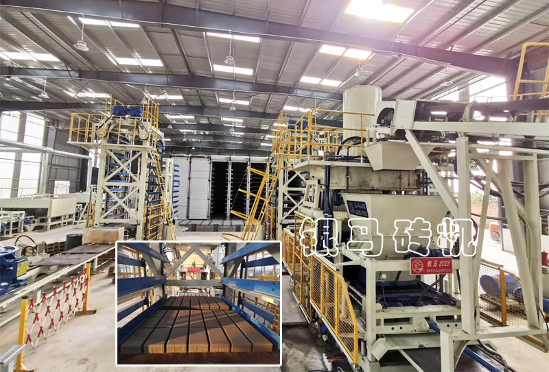 免燒磚制磚設備：砌塊磚機制造企業怎樣保證自己的生產效率？