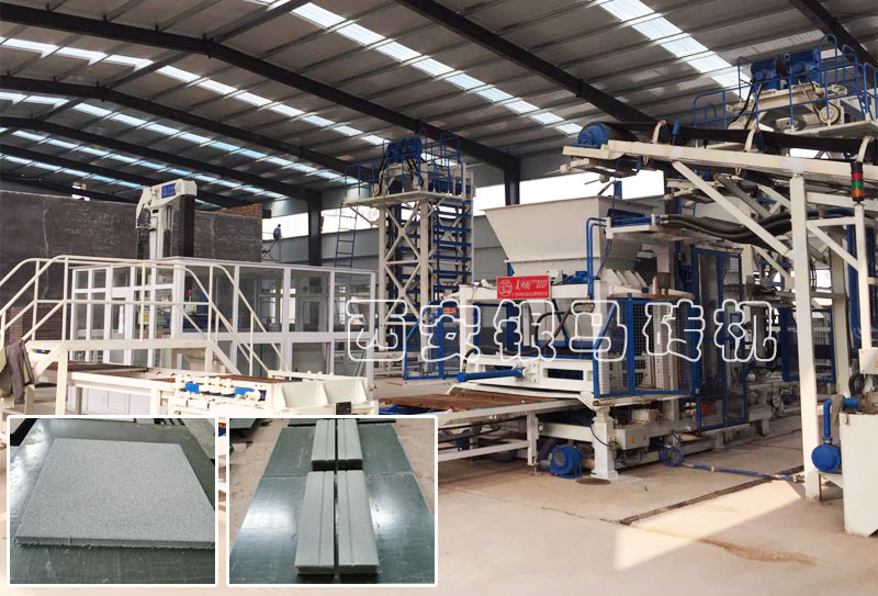 全自動建筑垃圾制磚生產線將綠色智能生產進行到底！