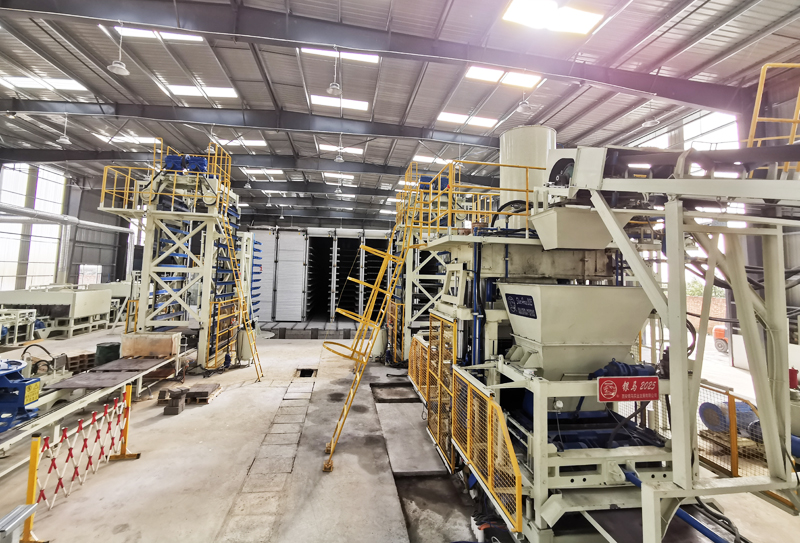 廢渣制磚機器：西安銀馬砌塊磚機的“四核”動力！