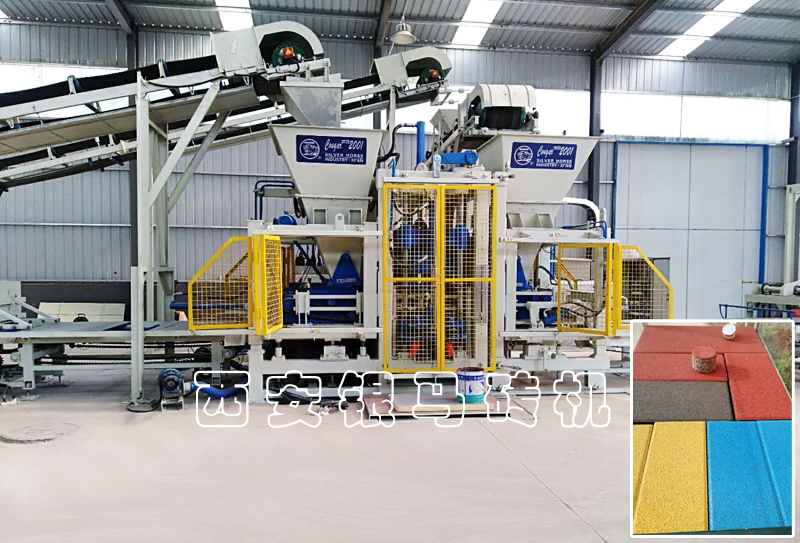 全自動路沿石生產設備：免燒磚機輸出成品應滿足實用和裝飾兩個屬性