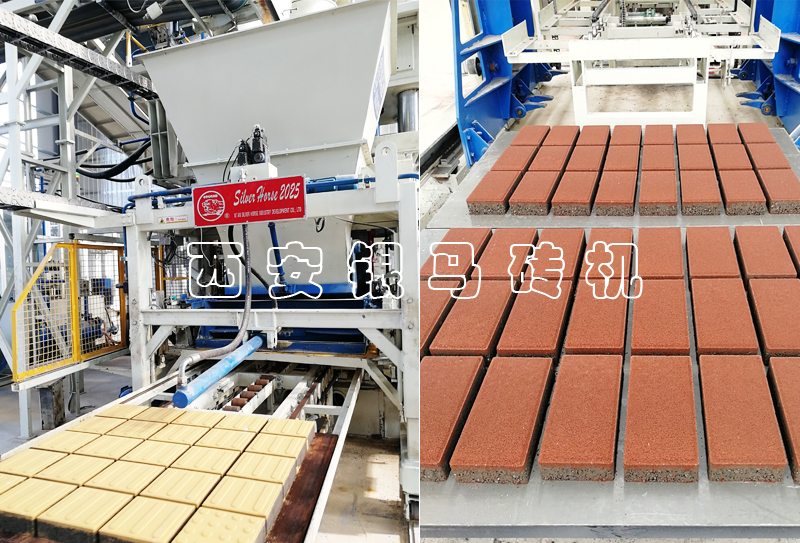全自動透水磚制磚機生產線運行中注意事項與日常維護 全自動透水磚制磚機生產線運行中注意事項與日常維護