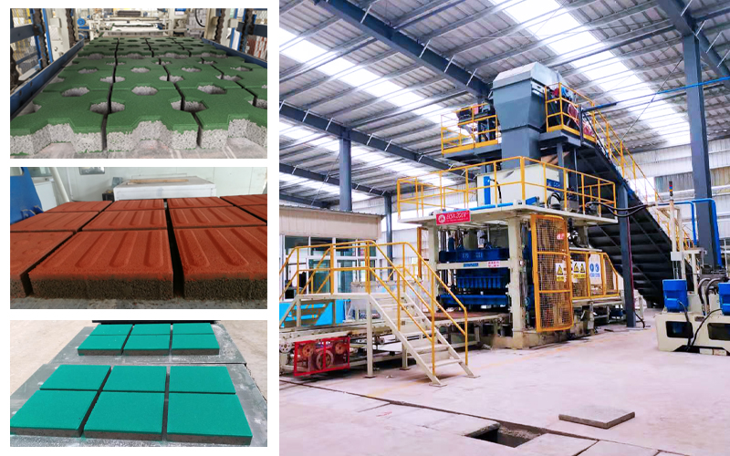 水泥空心磚制磚機性能及制品特點分析 水泥空心磚制磚機性能及制品特點分析