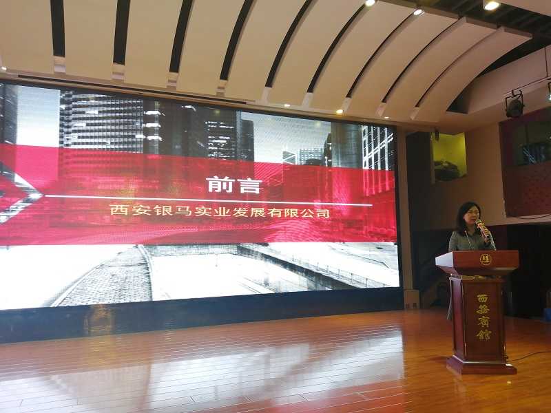 西安銀馬實業發展有限公司總經理胡漪